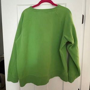 Green Sweatshirt Kim Rogers